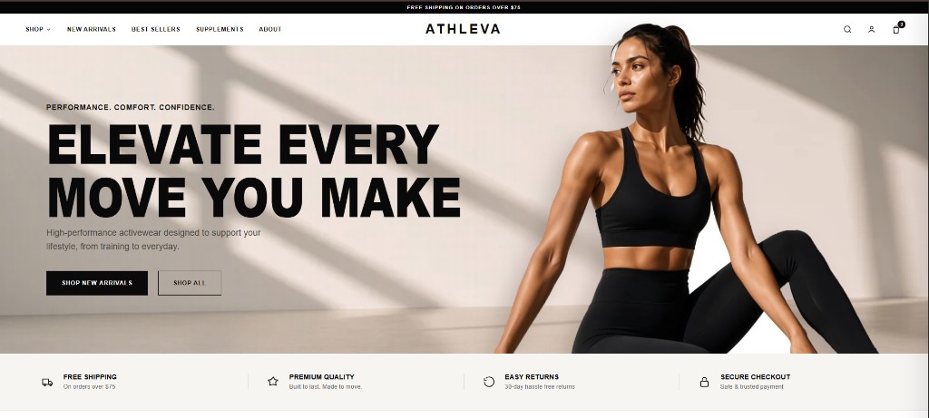 ATHLEVA — Tienda Shopify
