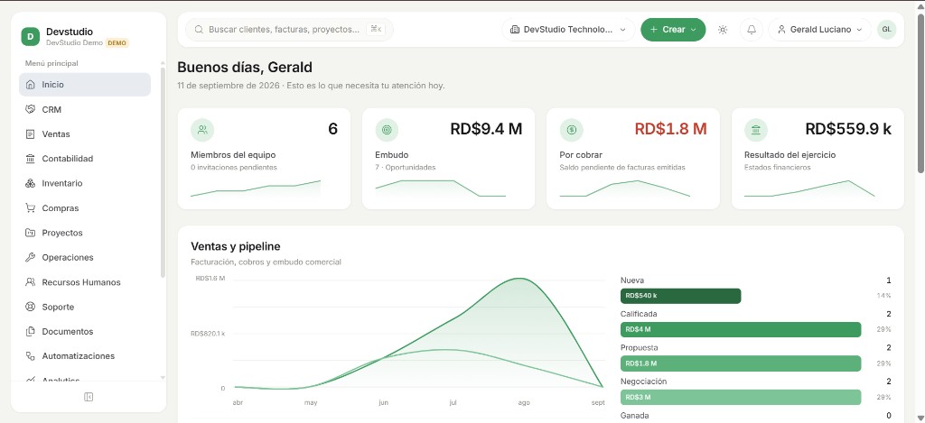 DevStudio ERP
